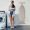 Ironing Board Wall Rack - Wall Rack - For Laundry Room - Black (white) 1