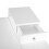 Homcom HOMCOM Dressing Table Vanity Desk Flip-up Mirror 2 Drawers, White 6