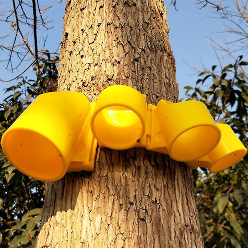 (Inner Diameter 3.8cm) Plant Frame Large Tree Growing Support Stakes Tripod Plastic Cups Garden Tool 2
