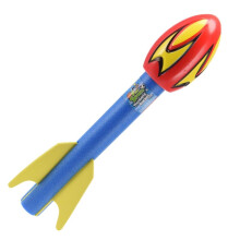Flying Rocket Launcher Throwing Toy Kids Game Foam Ball Rocket Outdoor