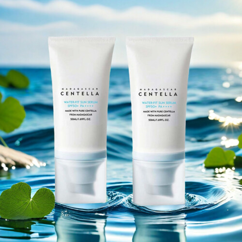 (2pcs) All Skin Types Sunscreen Serum, Paraben-Free