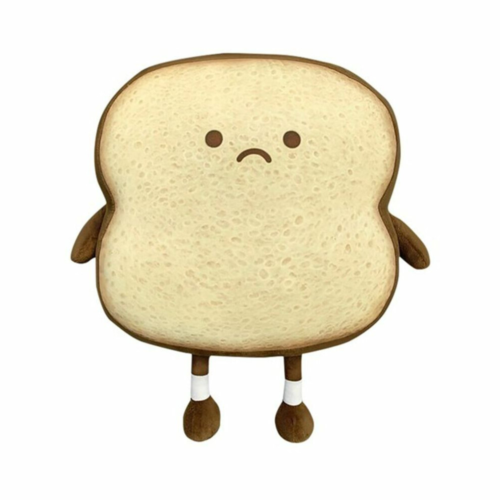 (B) Decor Stuffed Plushie Toast Bread Plush Toy Peluche Doll Bread Slice Pillow