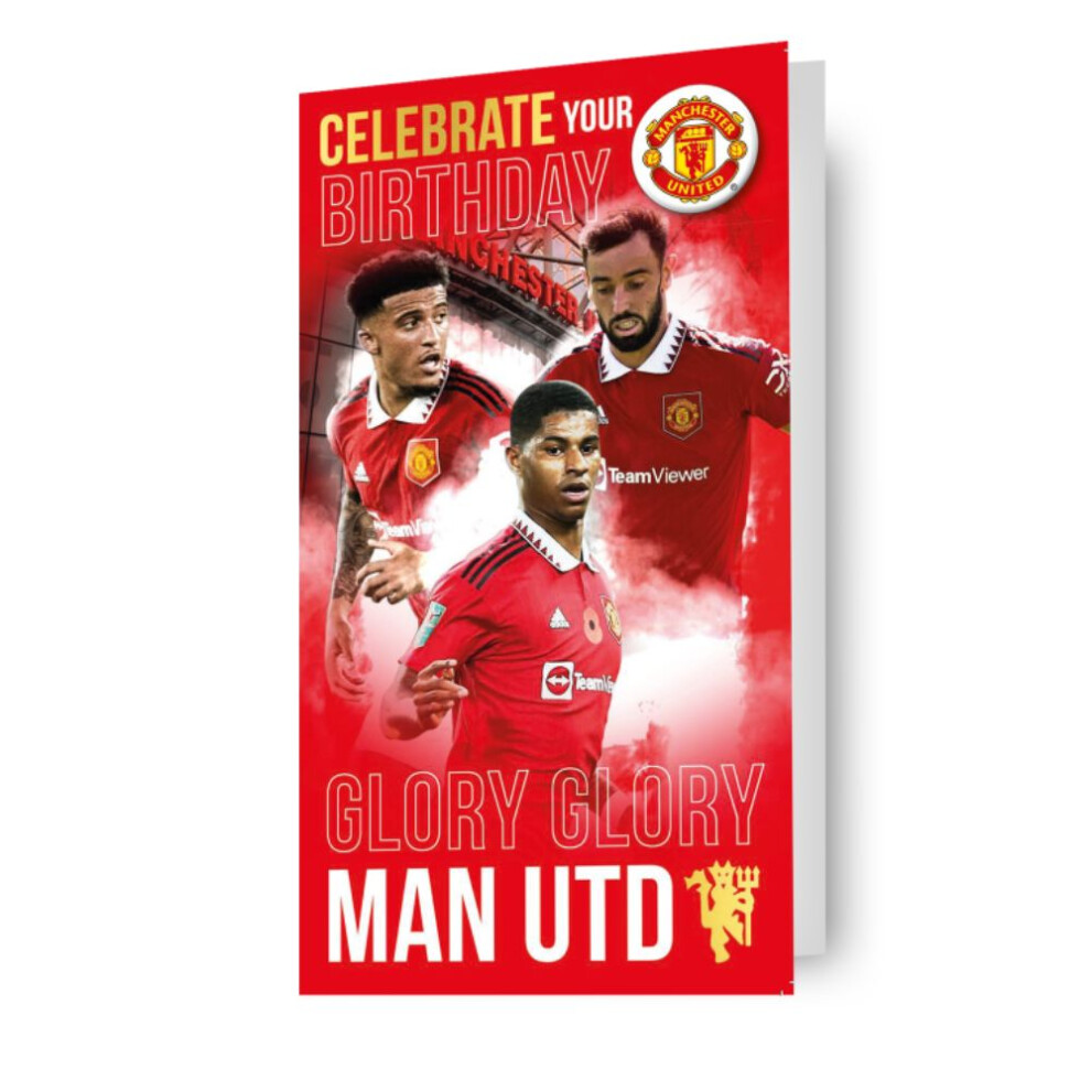 Manchester United FC Birthday Card