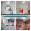 (White) 1pc Socket Fan Light, Screw Ceiling Fans With Lights And Remote 7