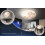 (33.02cm) LED Moon Style Flush Mount Ceiling Light Fixture, 30W Round Modern Ceiling Ceiling Light 8