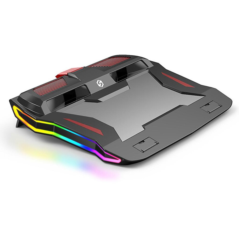 (Multi) Air Flow Cooling Pad For 12-17 Inch Laptop New Rgb Gaming Laptop Cooler
