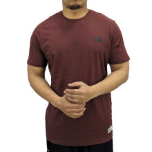 (Maroon, S) The North Face 009015 Mens Graphic T Shirts