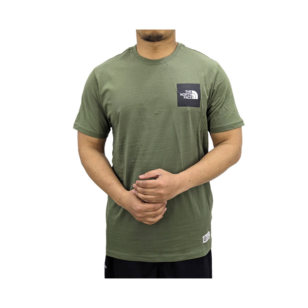 (Olive, S) The North Face 009018 Mens Graphic T Shirts