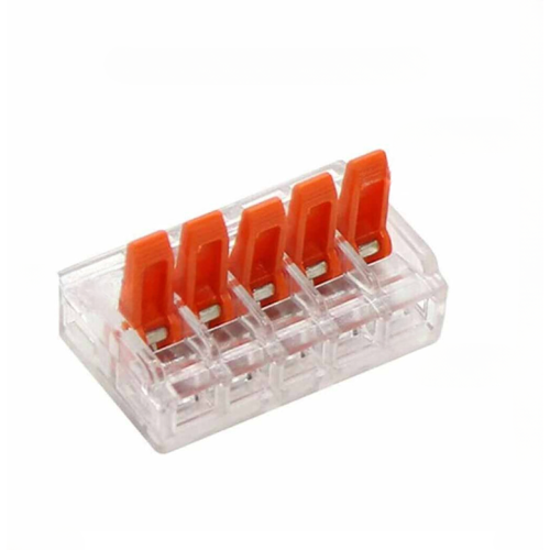 90x For Wago 221 Electrical Connectors Wire Block Clamp Terminal Cable