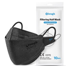 (Black) 20pcs/30pcs Ffp2 Kn95 Mask Protection Mask 4 Layers Protective Mask Anti Dust Pollution Face Mask