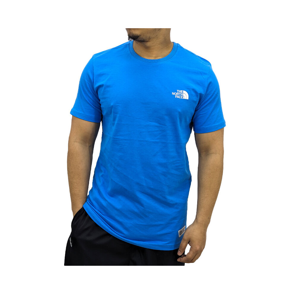 (Royal Blue, S) The North Face 009008 Mens Graphic T Shirts