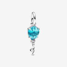 Pandora Moments Blue Murano Glass Balloon Dangle Charm 792792C01