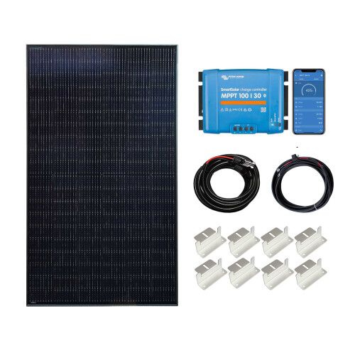 Lowenergie Solar Panel Kit 300w 325w MPPT Charging Controller Mounts 12v or 24V