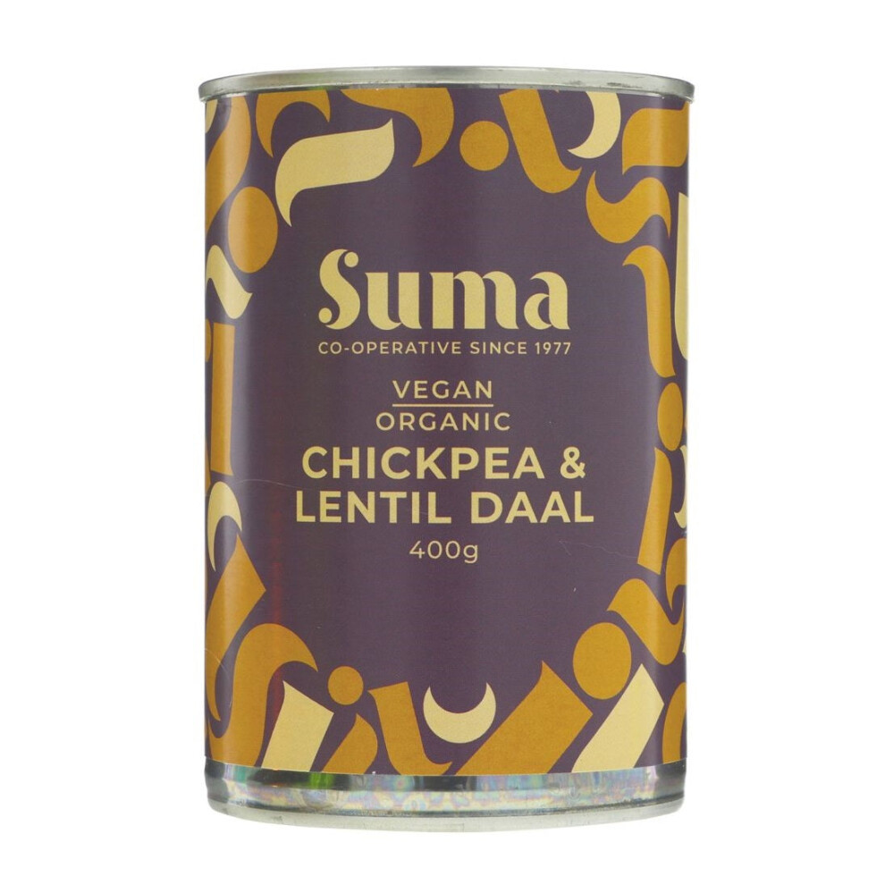 Suma Chickpea & Lentil Daal Organic 400g (Pack of 6)