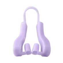 (1pc Purple) Magic Nose Shaper Clip Nose Lifting Shaper Silicone Nose Slimmer Shaping Bridge Hurt Nose Straightener No Painful Beauty Tools