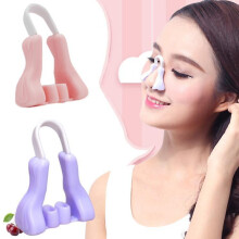 (1pc Random Color) Magic Nose Shaper Clip Nose Lifting Shaper Silicone Nose Slimmer Shaping Bridge Hurt Nose Straightener No Painful Beauty Tools