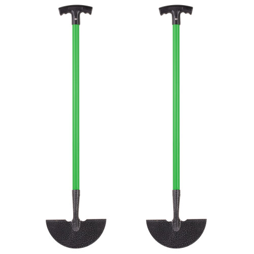 2x Grass Lawn Edge Border Edging Knife Cutter Step Edger Long Handle