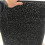 Heart Small Embossed Doormat in Black with Open Back 4