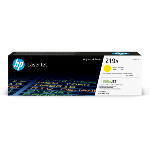 HP Toner HP W2192A Żółty (1 Sztuk)