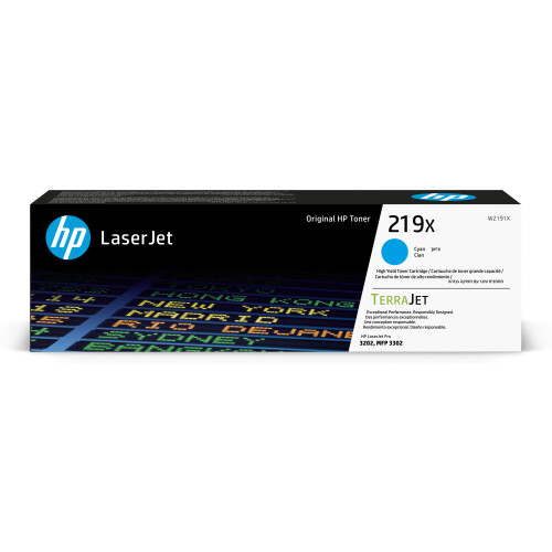 HP HP 219X High Yield Cyan Origin