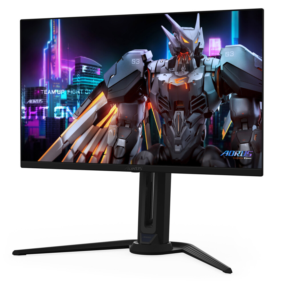 Gigabyte Black Aorus Fo27q3 27" Qhd Qd-Oled Gaming Monitor 360Hz, Hdr,
