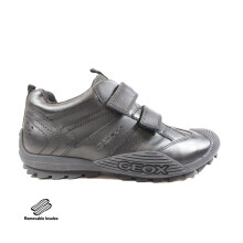 (13 (Children's)) Savage | Black Leather | Boys School Shoes