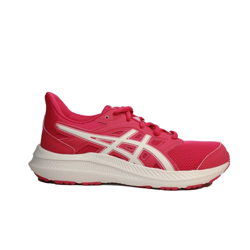 (5 (Adults')) JOLT 4 GS | Pink Rave/White | Childrens Lace Up Sports Trainers