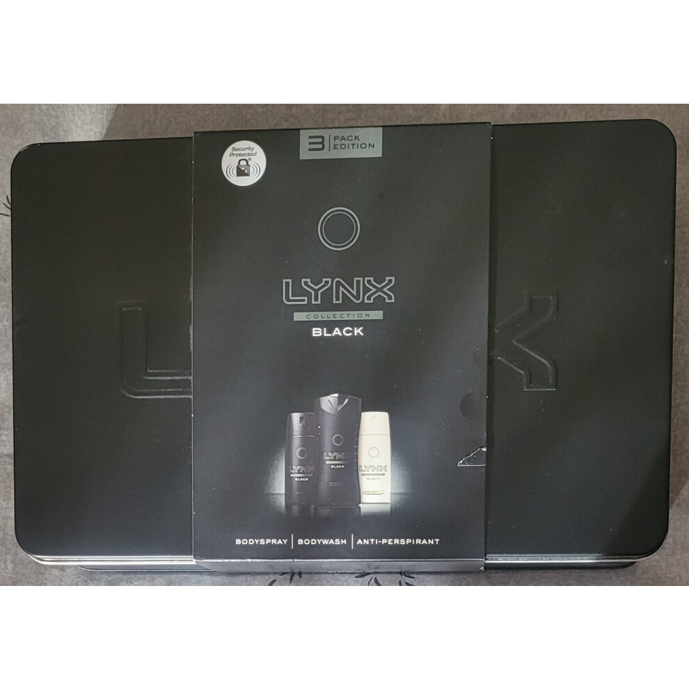 LYNX Collection Black Edition Tin PREMIUM Gift SET