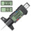 Band profieldieptemeter, 0-25.4mm/Inch digitale band profieldieptemeter 1