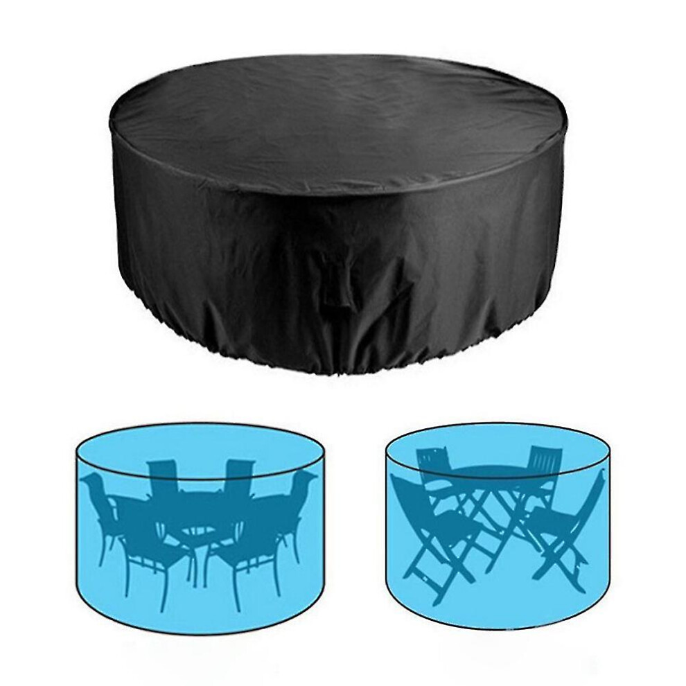 (185*95cm) Patio Furniture Covers Waterproof Outdoor Round Table Cover Anti-fading-image-OPC-PDTJX9C-NEW