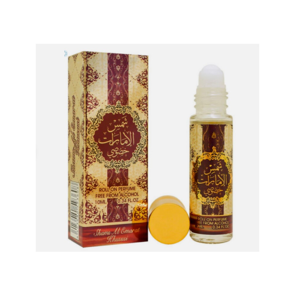 Ard Al Zafaaran Dark Shams Al Emarat Khususi By Ard Al Zaafaran Roll On Perfume Oil 10Ml