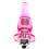 Soft Silicone Vibrating Butt Plug - Beginner-Friendly Anal Toy with Removable Bullet, Flared Base, Water-Resistant 2