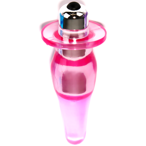 Soft Silicone Vibrating Butt Plug - Beginner-Friendly Anal Toy with Removable Bullet, Flared Base, Water-Resistant