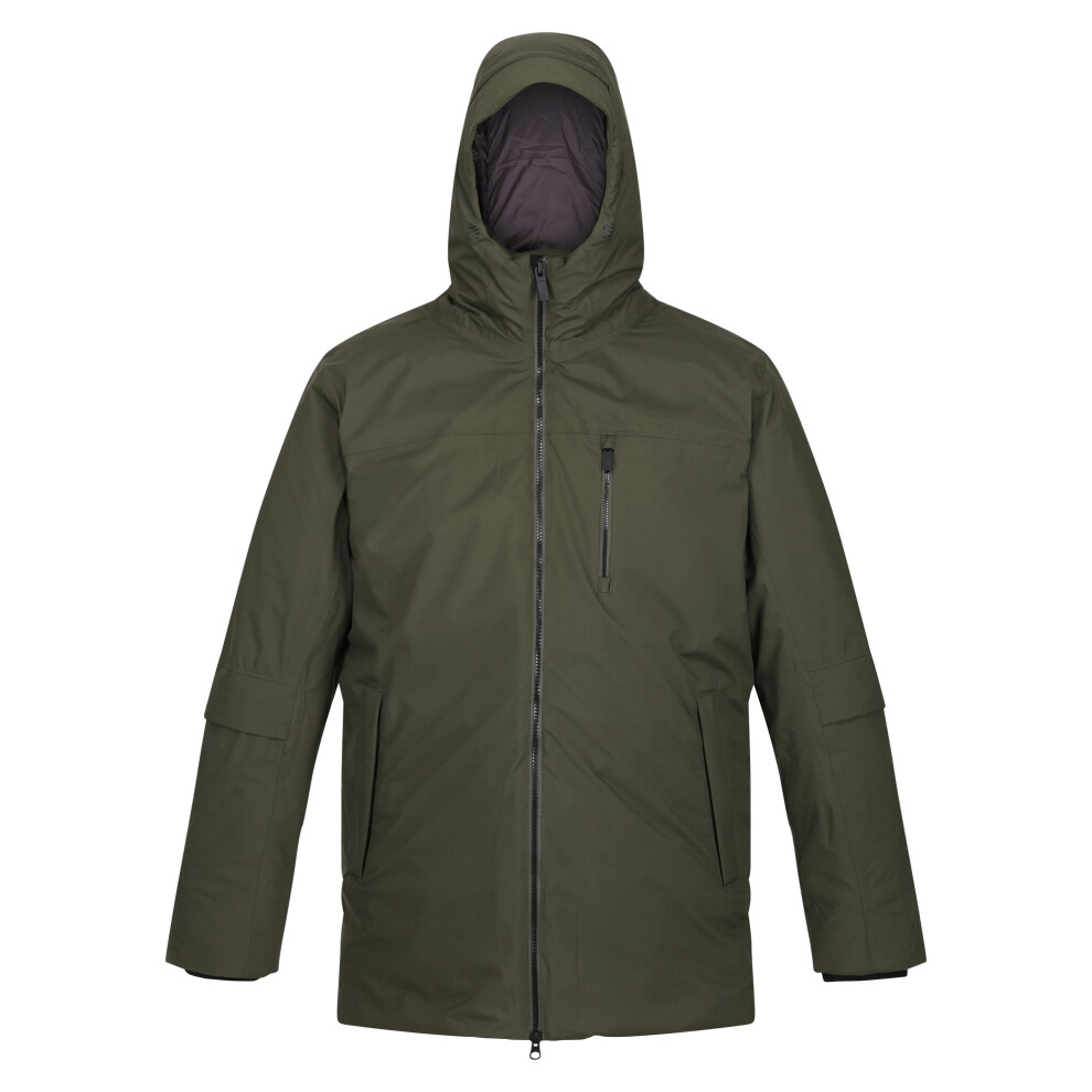 (M, Dark Khaki) Regatta Mens Yewbank II Parka