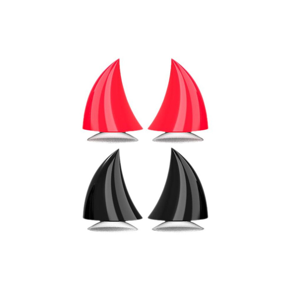 4Pcs Helmet Horn Reusable Helmet Horn Decorative Motorcycle Helmet Accessory 7669442895495