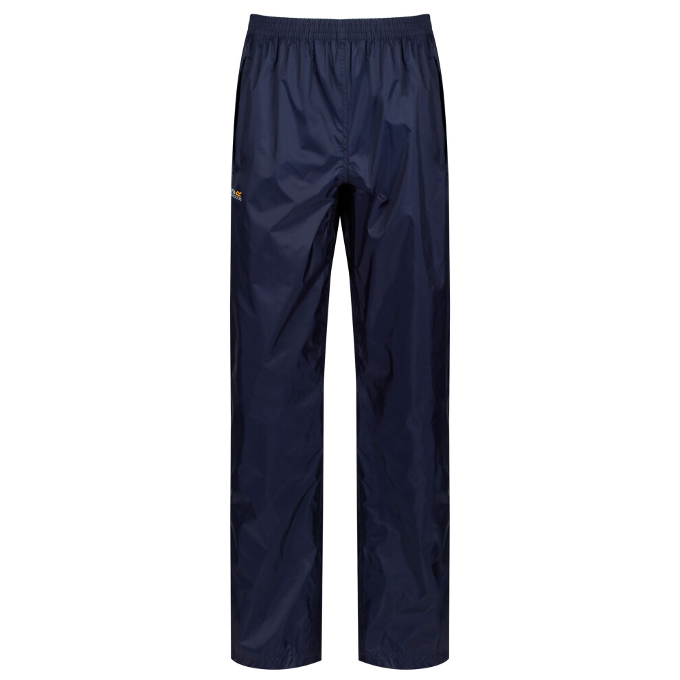 (M, Midnight) Regatta Great Outdoors Womens/Ladies Adventure Tech Pack It Waterproof Overtrousers