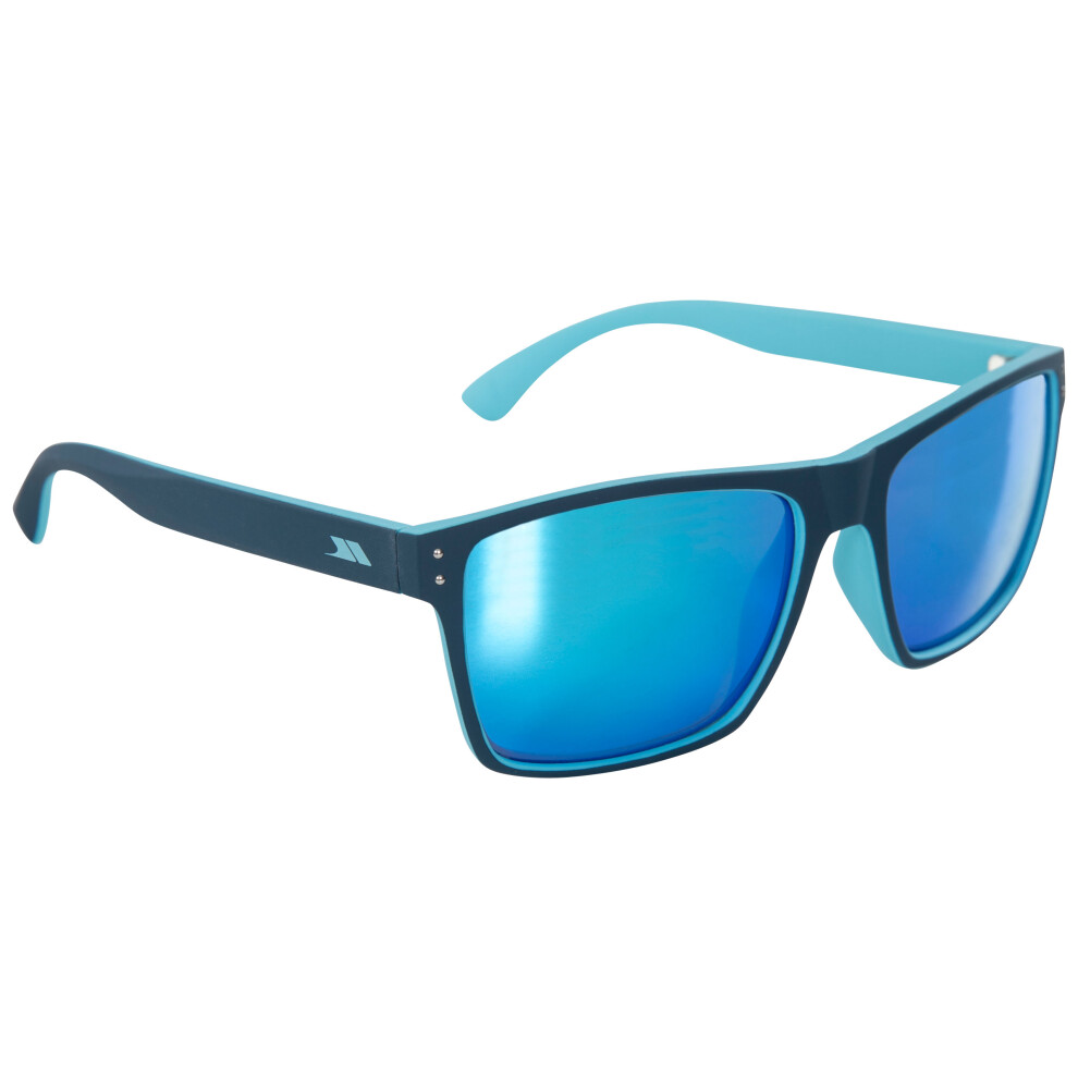Trespass (Each, Aqua) Zest Adults Sunglasses Mirror Lens Blue