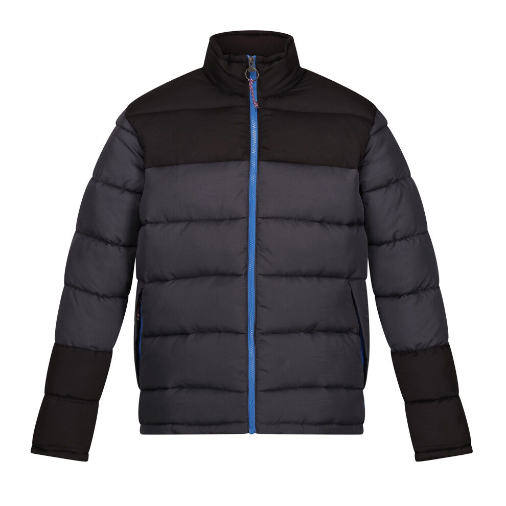 (S, Seal Grey/Black) Regatta Mens Vintage Insulated Puffer Jacket