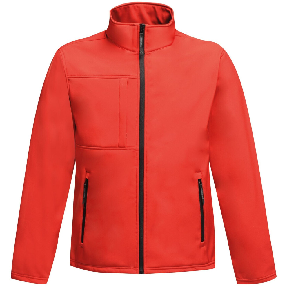 (S, Classic Red/Black) Regatta Professional Mens Octagon II Waterproof Softshell Jacket