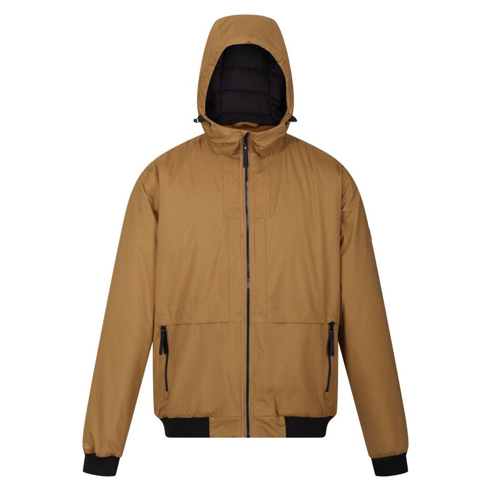 (XXL, Umber) Regatta Mens Renly Hooded Waterproof Jacket