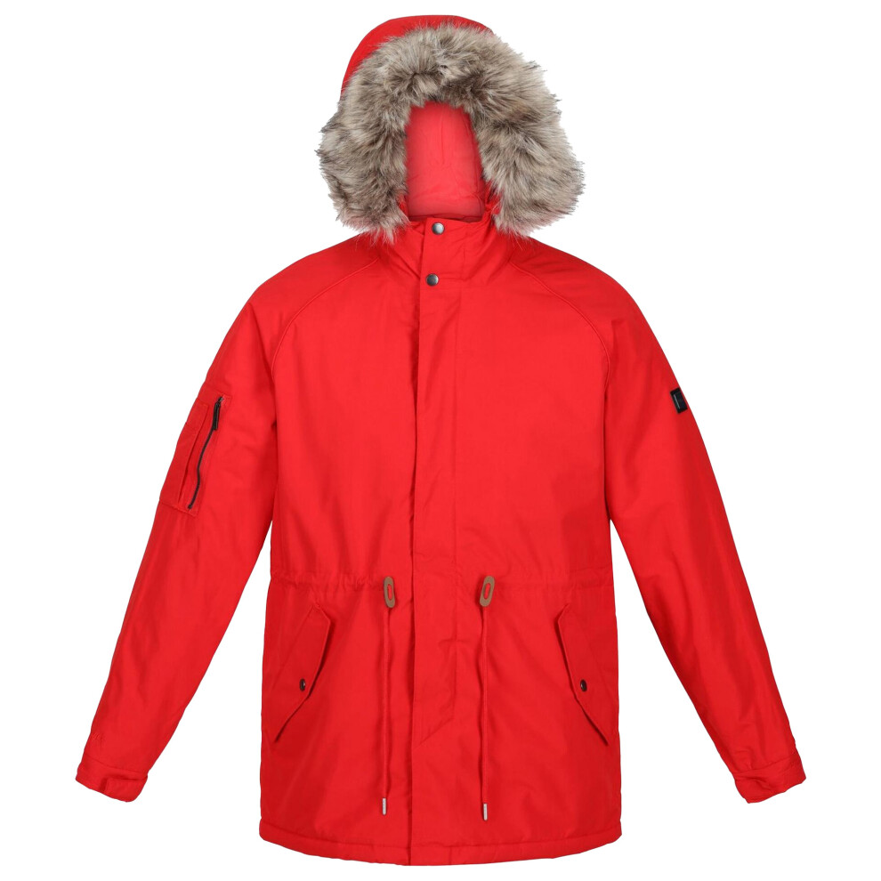 (M, Code Red) Regatta Mens Salinger III Parka