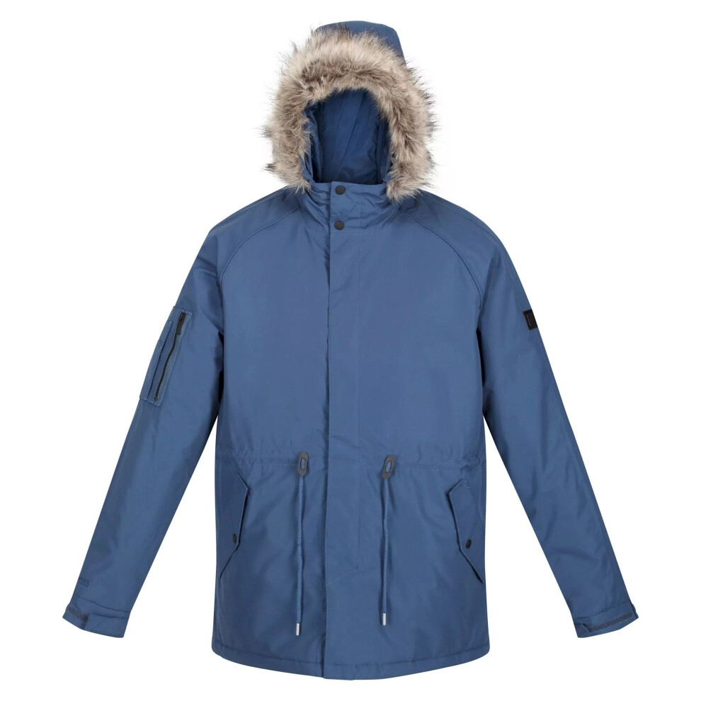 (L, Dark Denim) Regatta Mens Salinger III Parka