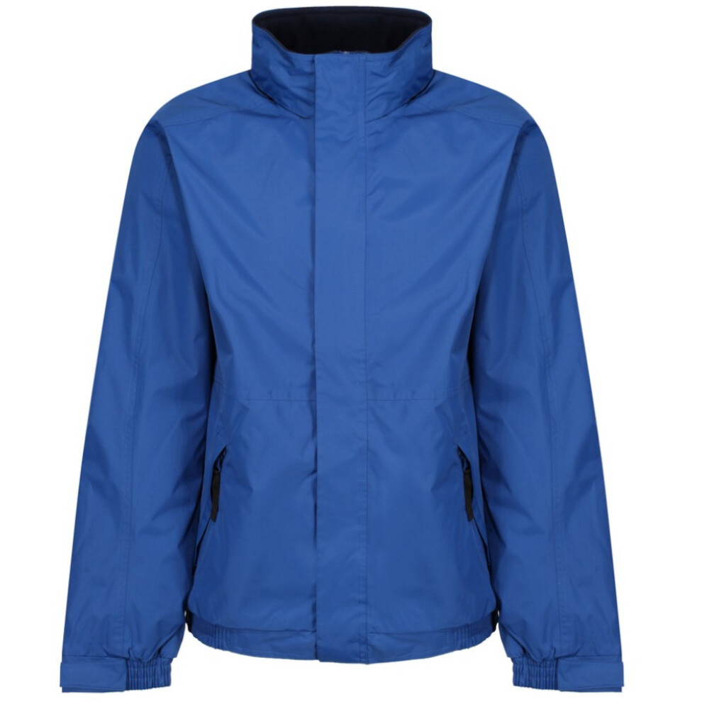 (XS, Royal Blue/Navy) Regatta Dover Waterproof Windproof Jacket (Thermo-Guard Insulation)