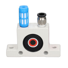 Pneumatic Turbine Vibrator Aluminium Alloy Ball Type Industrial Air Turbine Oscillator G1/4inch Thread