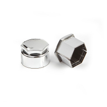 20PCS 17mm / 0.67" Wheel Lug Bolt Caps chrome effect with Remover Tool