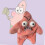 Patrick Luminous Star Plüsch Puppe Dekompression Funny Rucksack Anhänger Pp Baumwolle 4