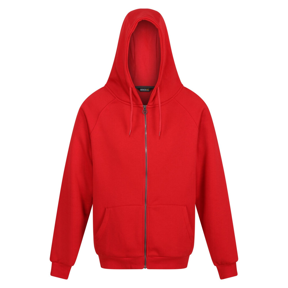 (XS, Classic Red) Regatta Mens Pro Full Zip Hoodie