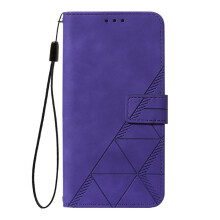 (Purple) Case for Samsung Galaxy A01 Credit Card Holder Flip Folio Book Protective Pu Leather Wallet Cover