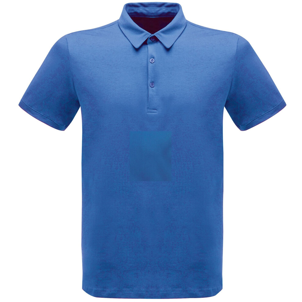 (3XL, Oxford Blue) Regatta Professional Mens Classic 65/35 Short Sleeve Polo Shirt