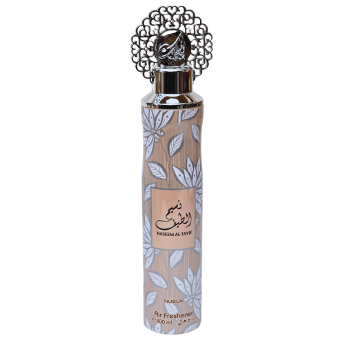 (NASEEM AL TAYIF, Pack of 1) Nusuk Air Room Freshener Spray for Home, Car & Office, Long Lasting Fragrance 300 ML, Odor Eliminator, Deodorizer Spray For Room, Car & Wardrobe